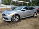 2017 Honda Civic Lx Silver vin: 19XFC2F69HE019092