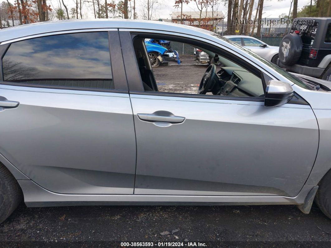 2019 Honda Civic Lx Silver vin: 19XFC2F69KE023229