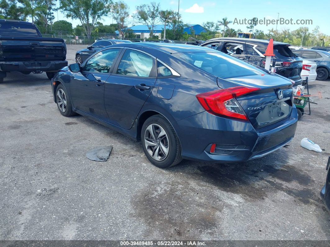 2019 Honda Civic Lx Gray vin: 19XFC2F69KE038569