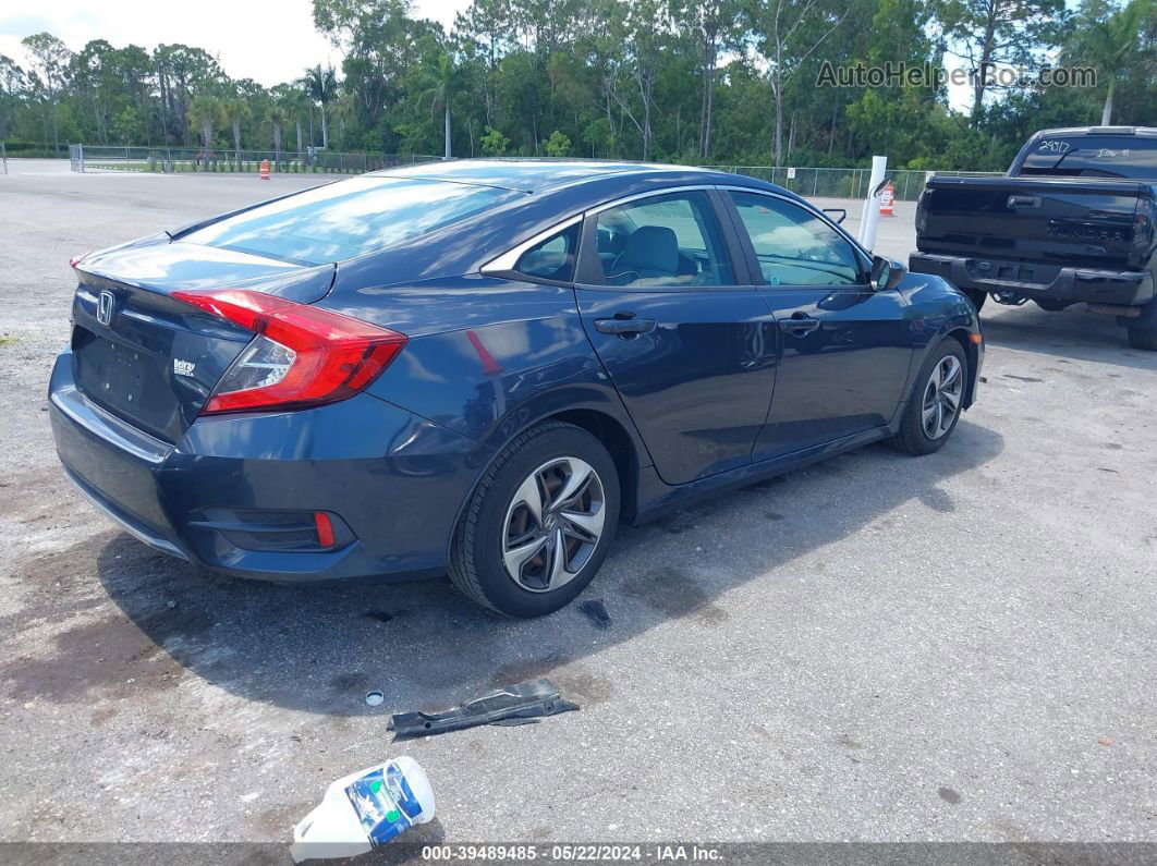 2019 Honda Civic Lx Gray vin: 19XFC2F69KE038569