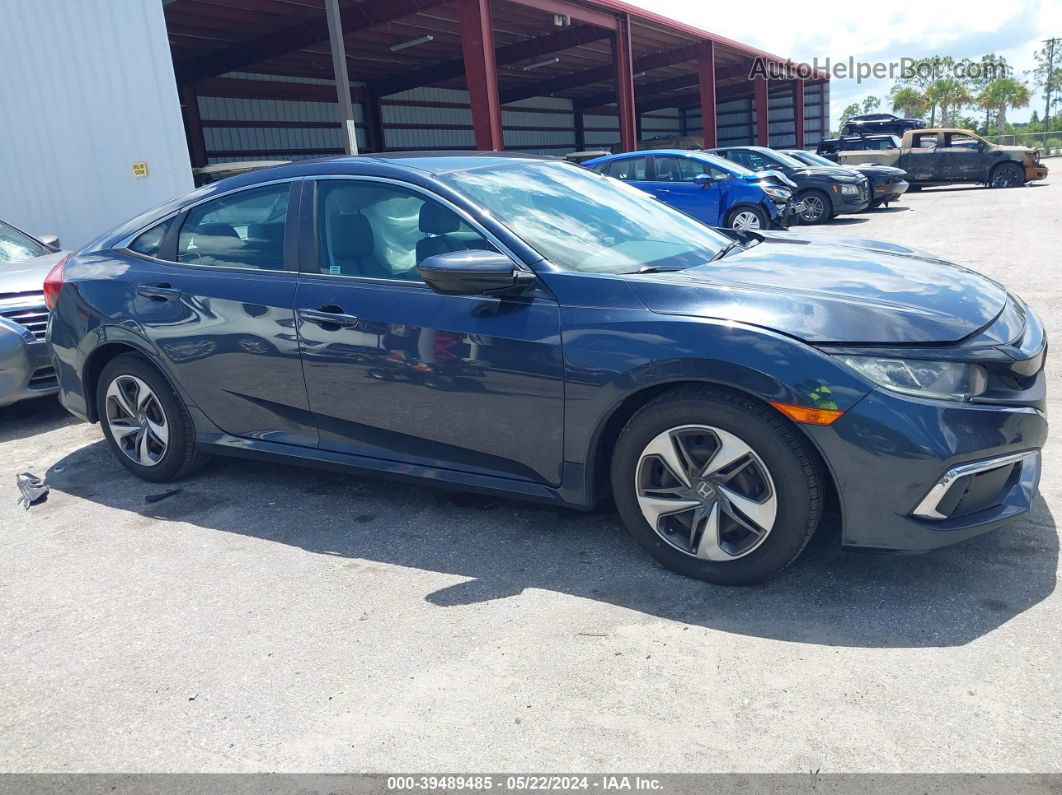 2019 Honda Civic Lx Gray vin: 19XFC2F69KE038569