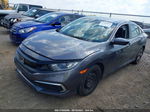 2019 Honda Civic Lx Gray vin: 19XFC2F6XKE039116