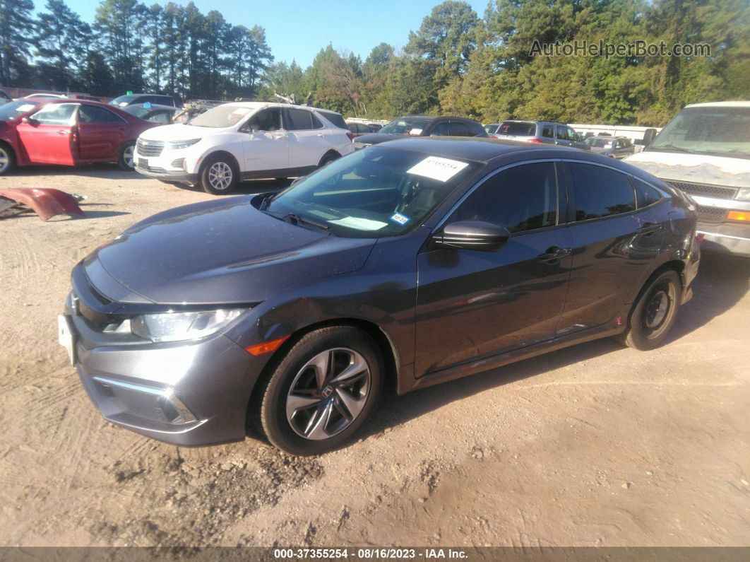 2019 Honda Civic Sedan Lx Black vin: 19XFC2F6XKE041884