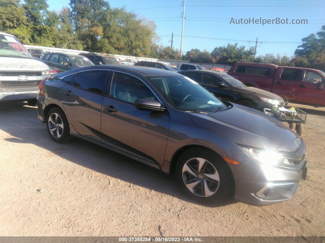 2019 Honda Civic Sedan Lx Black vin: 19XFC2F6XKE041884