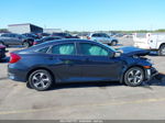 2019 Honda Civic Lx Blue vin: 19XFC2F6XKE042372