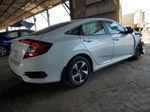 2020 Honda Civic Lx White vin: 19XFC2F6XLE002181