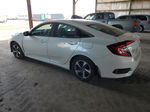 2020 Honda Civic Lx White vin: 19XFC2F6XLE002181