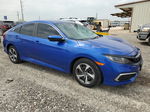 2020 Honda Civic Lx Blue vin: 19XFC2F6XLE006506