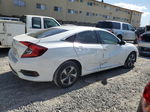 2020 Honda Civic Lx White vin: 19XFC2F6XLE018946