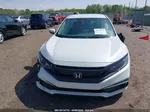 2020 Honda Civic Lx White vin: 19XFC2F6XLE019630