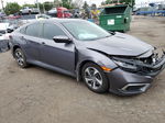 2020 Honda Civic Lx Gray vin: 19XFC2F6XLE023032