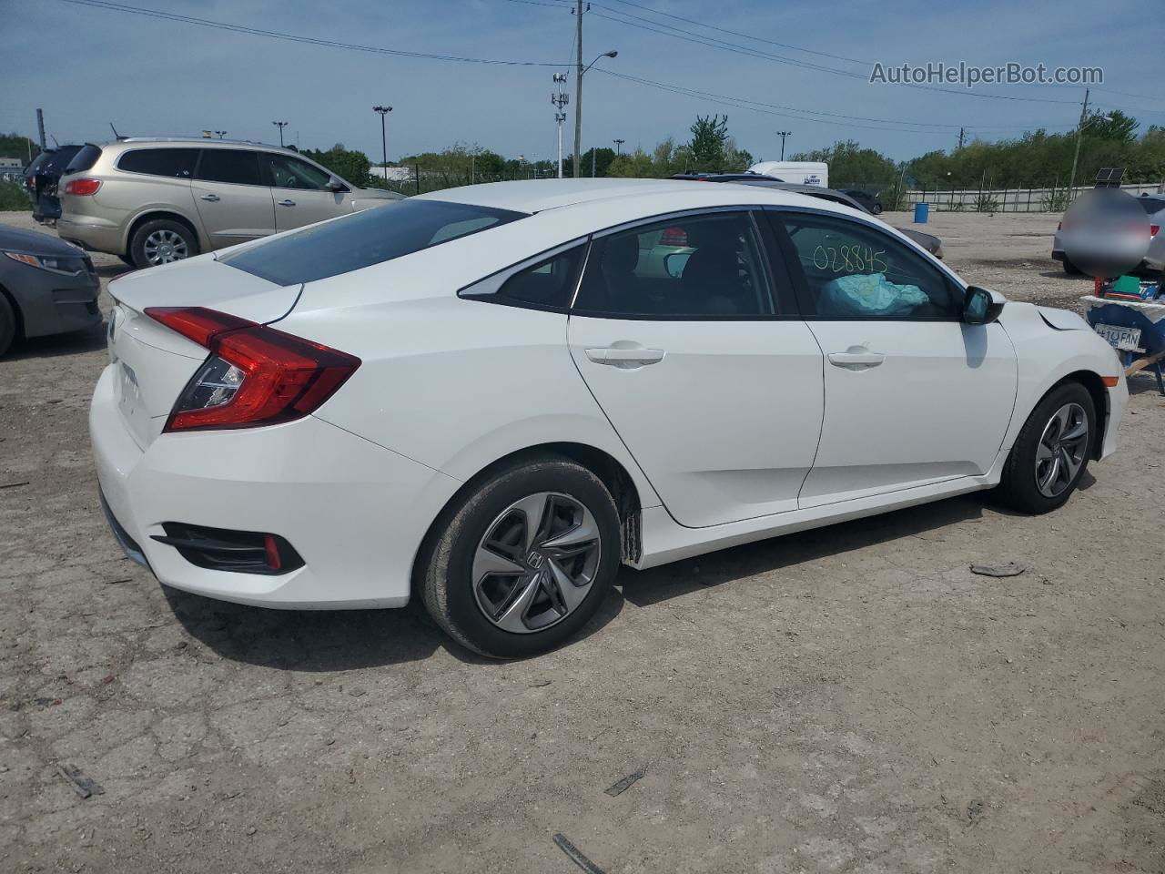 2020 Honda Civic Lx Two Tone vin: 19XFC2F6XLE028845