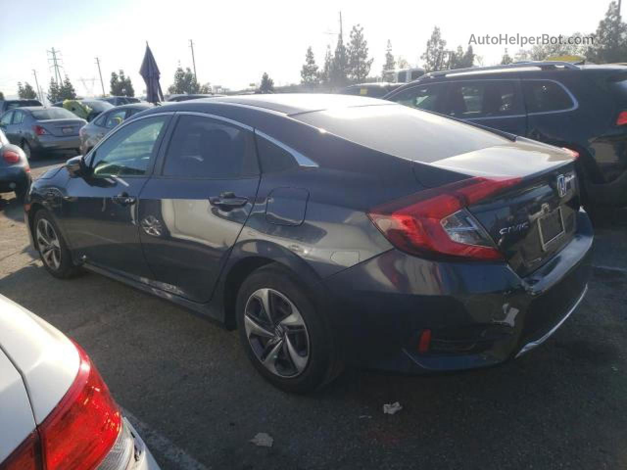 2020 Honda Civic Lx Blue vin: 19XFC2F6XLE213011