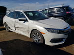 2016 Honda Civic Ex Белый vin: 19XFC2F70GE072089