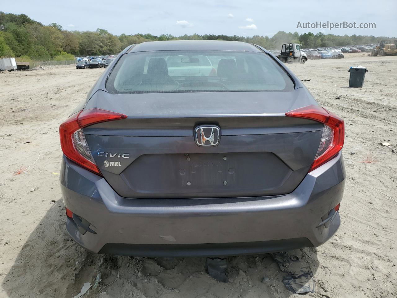 2016 Honda Civic Ex Gray vin: 19XFC2F70GE226915