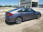 2017 Honda Civic Ex Gray vin: 19XFC2F70HE018468