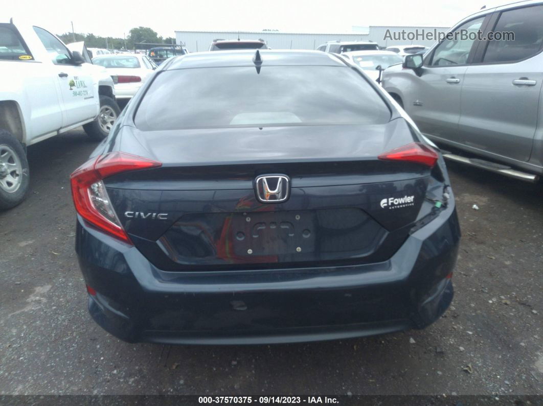 2017 Honda Civic Ex Navy vin: 19XFC2F70HE056234