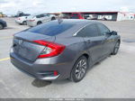 2017 Honda Civic Sedan Ex Gray vin: 19XFC2F70HE071008