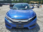 2017 Honda Civic Ex Синий vin: 19XFC2F70HE221165