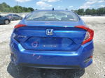 2017 Honda Civic Ex Синий vin: 19XFC2F70HE221165