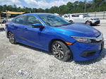 2017 Honda Civic Ex Blue vin: 19XFC2F70HE221165