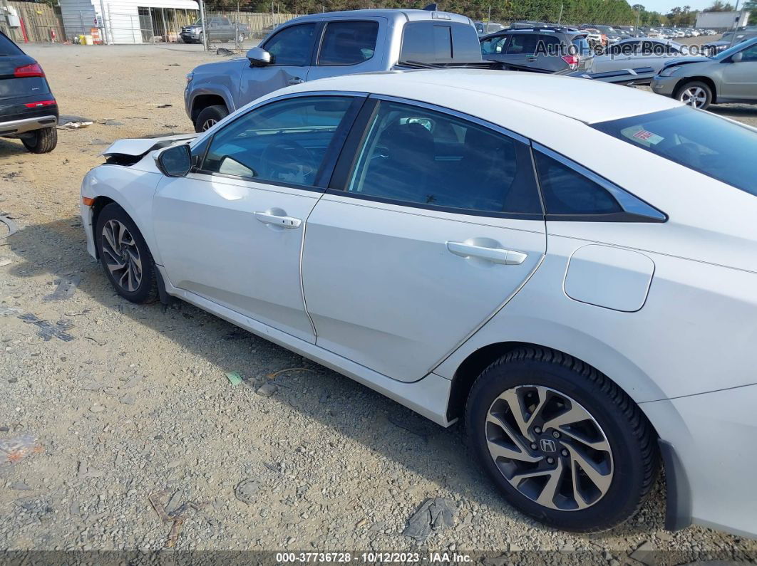 2016 Honda Civic Sedan Ex White vin: 19XFC2F71GE039988