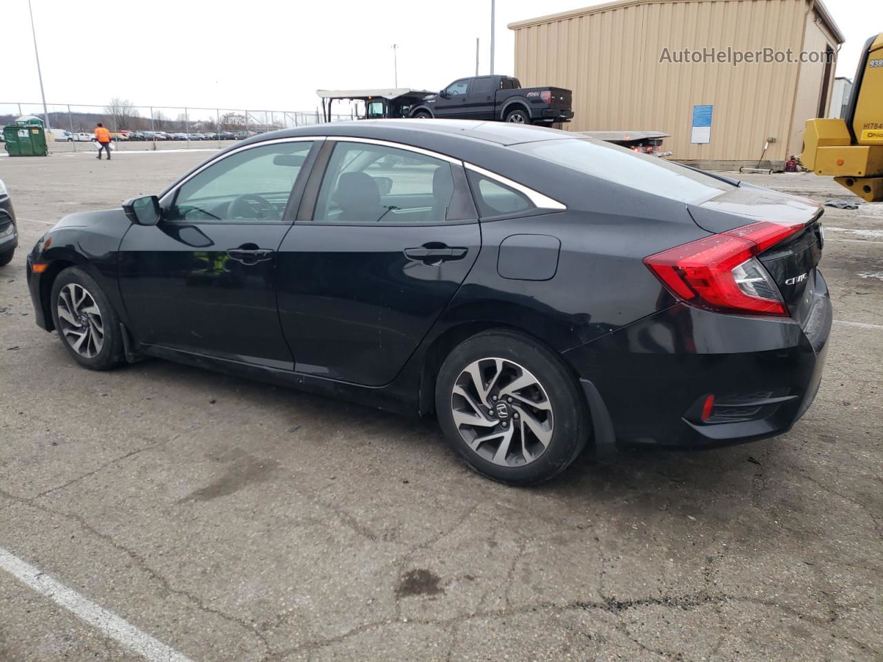 2016 Honda Civic Ex Черный vin: 19XFC2F71GE078211