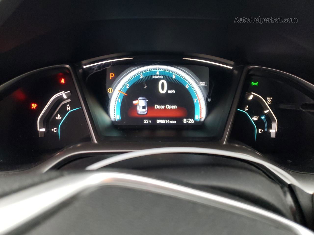 2016 Honda Civic Ex Черный vin: 19XFC2F71GE078211