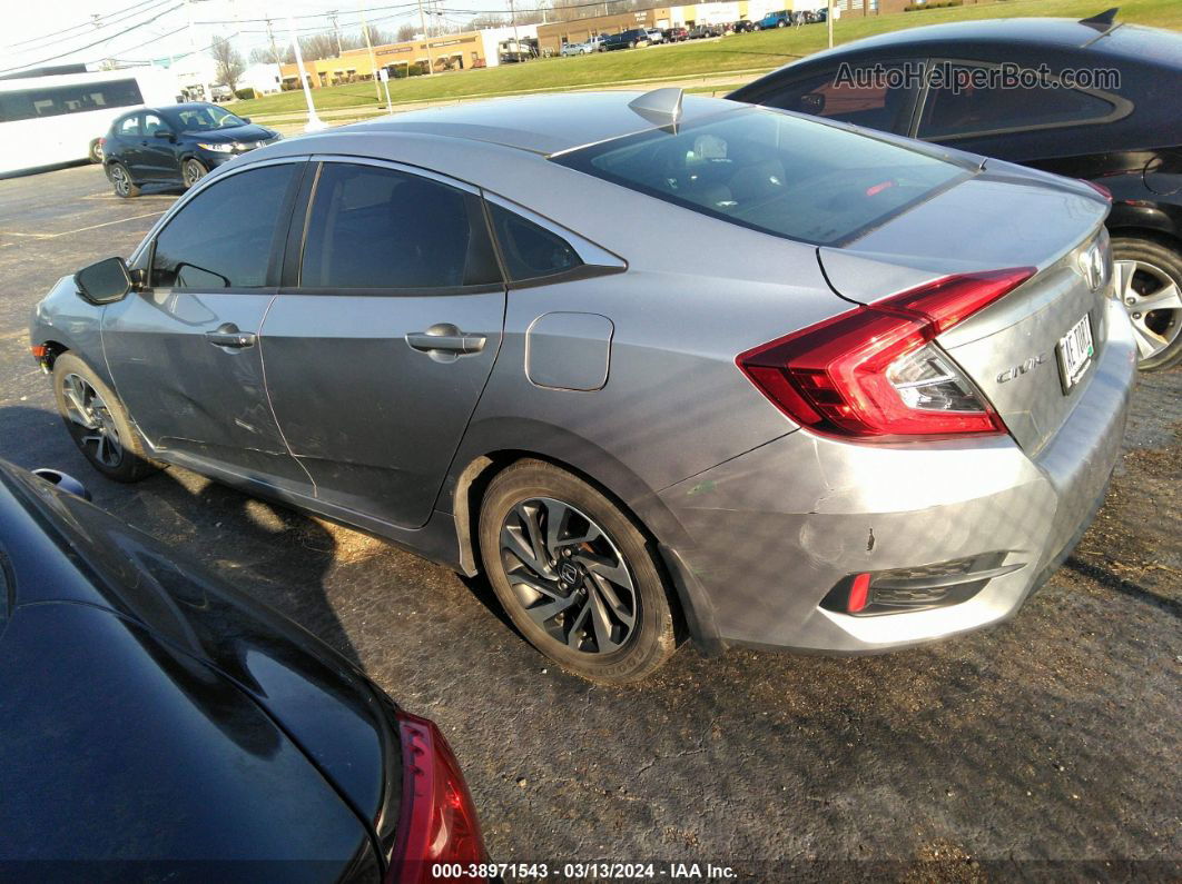 2017 Honda Civic Ex Silver vin: 19XFC2F71HE008502