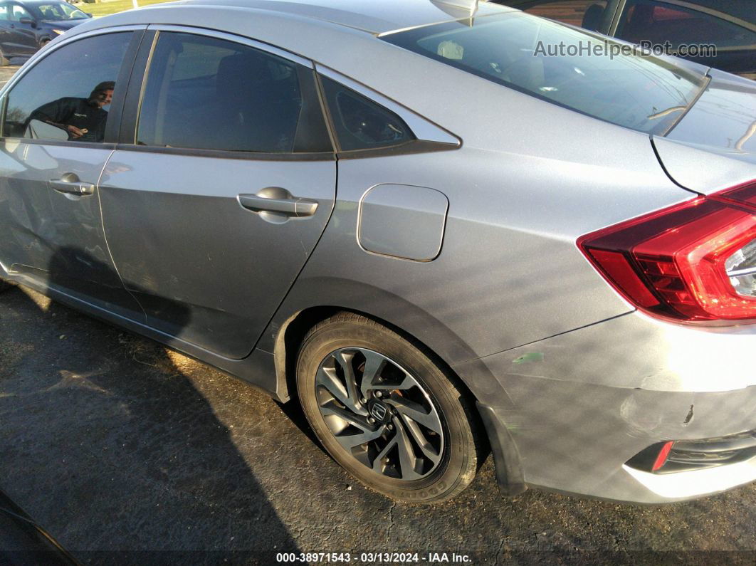 2017 Honda Civic Ex Silver vin: 19XFC2F71HE008502