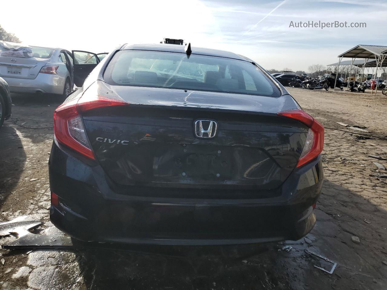 2017 Honda Civic Ex Black vin: 19XFC2F71HE029169