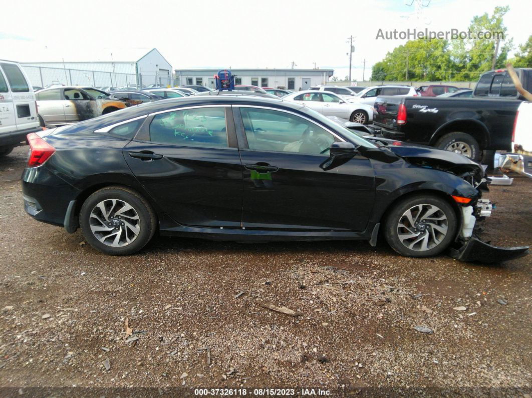 2017 Honda Civic Sedan Ex Black vin: 19XFC2F71HE036817