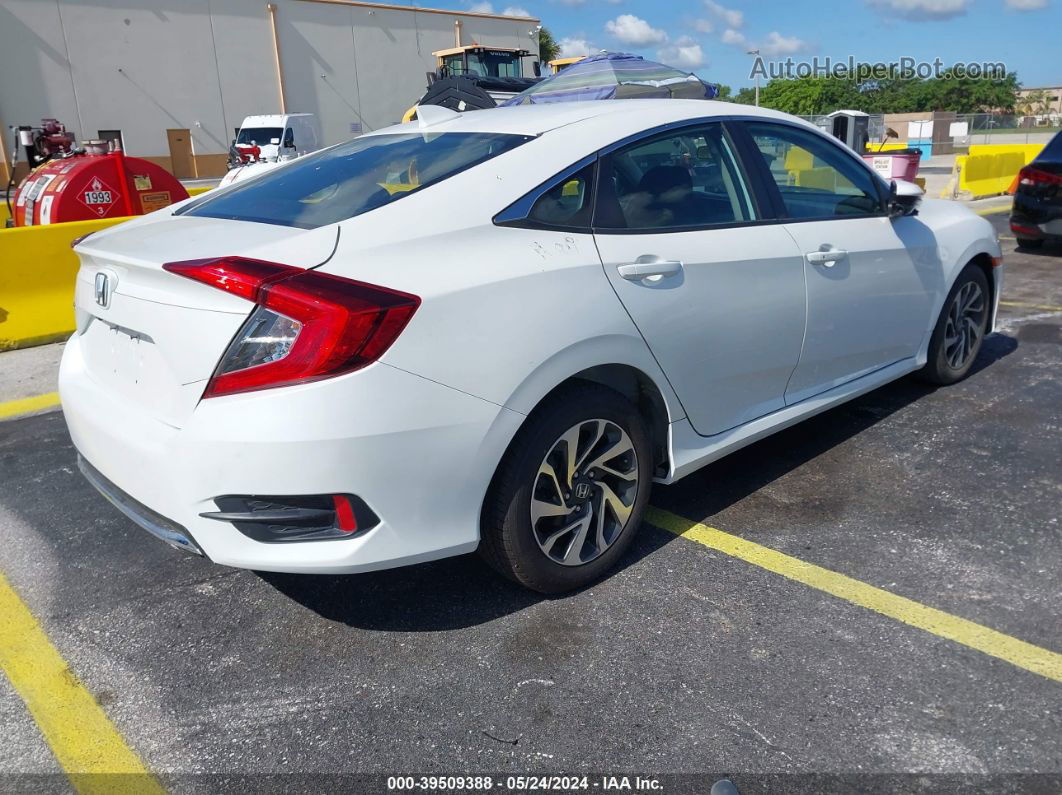 2017 Honda Civic Ex White vin: 19XFC2F71HE065203