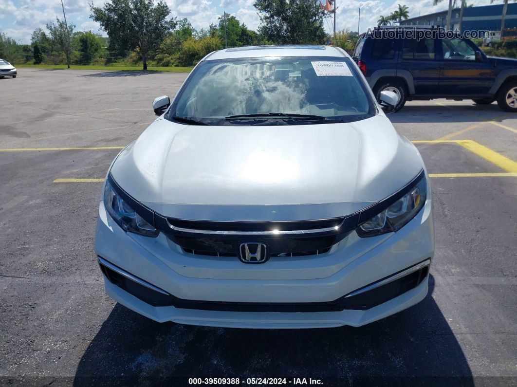 2017 Honda Civic Ex White vin: 19XFC2F71HE065203