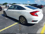 2017 Honda Civic Ex White vin: 19XFC2F71HE065203