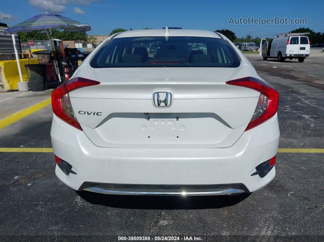 2017 Honda Civic Ex White vin: 19XFC2F71HE065203