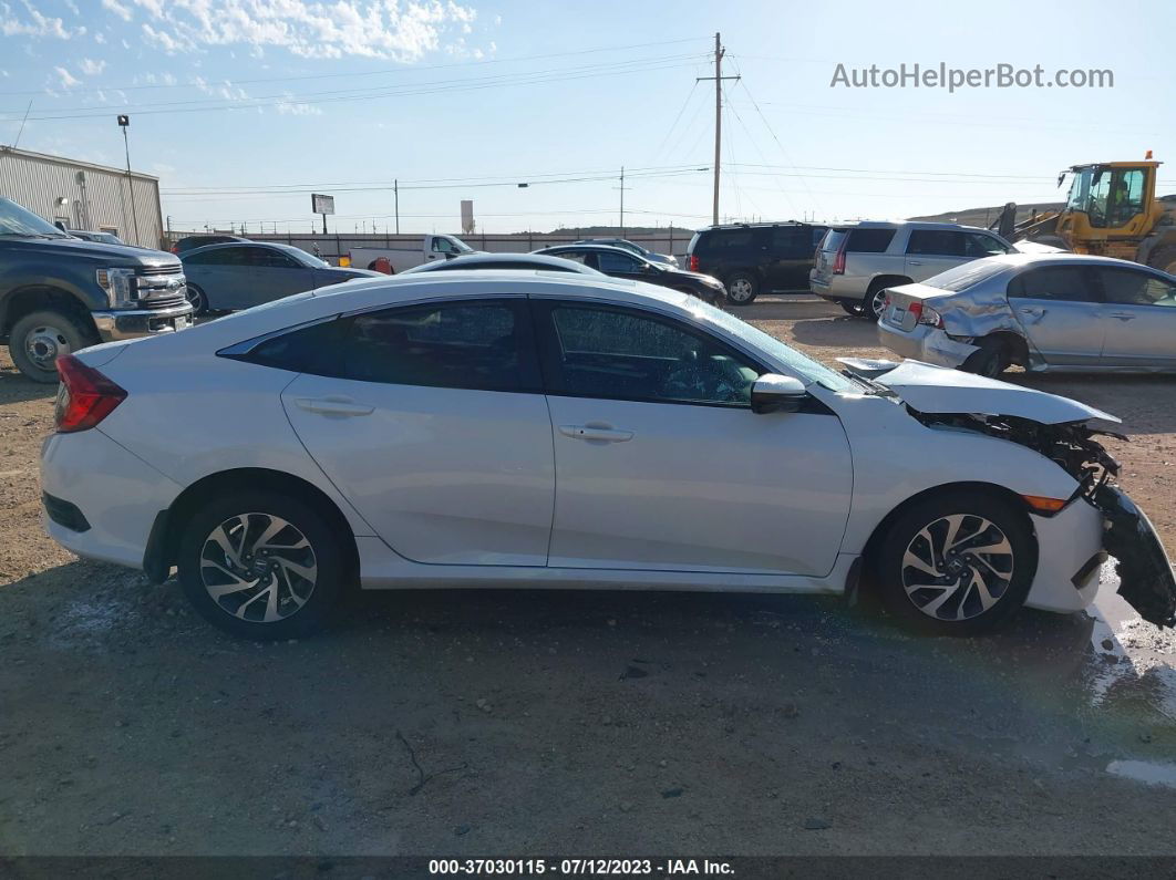 2016 Honda Civic Sedan Ex White vin: 19XFC2F72GE085670