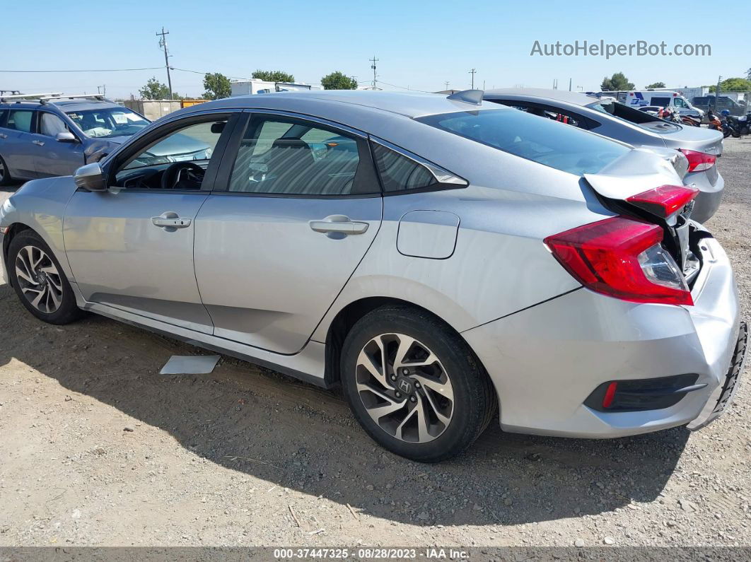 2017 Honda Civic Ex Silver vin: 19XFC2F72HE023333