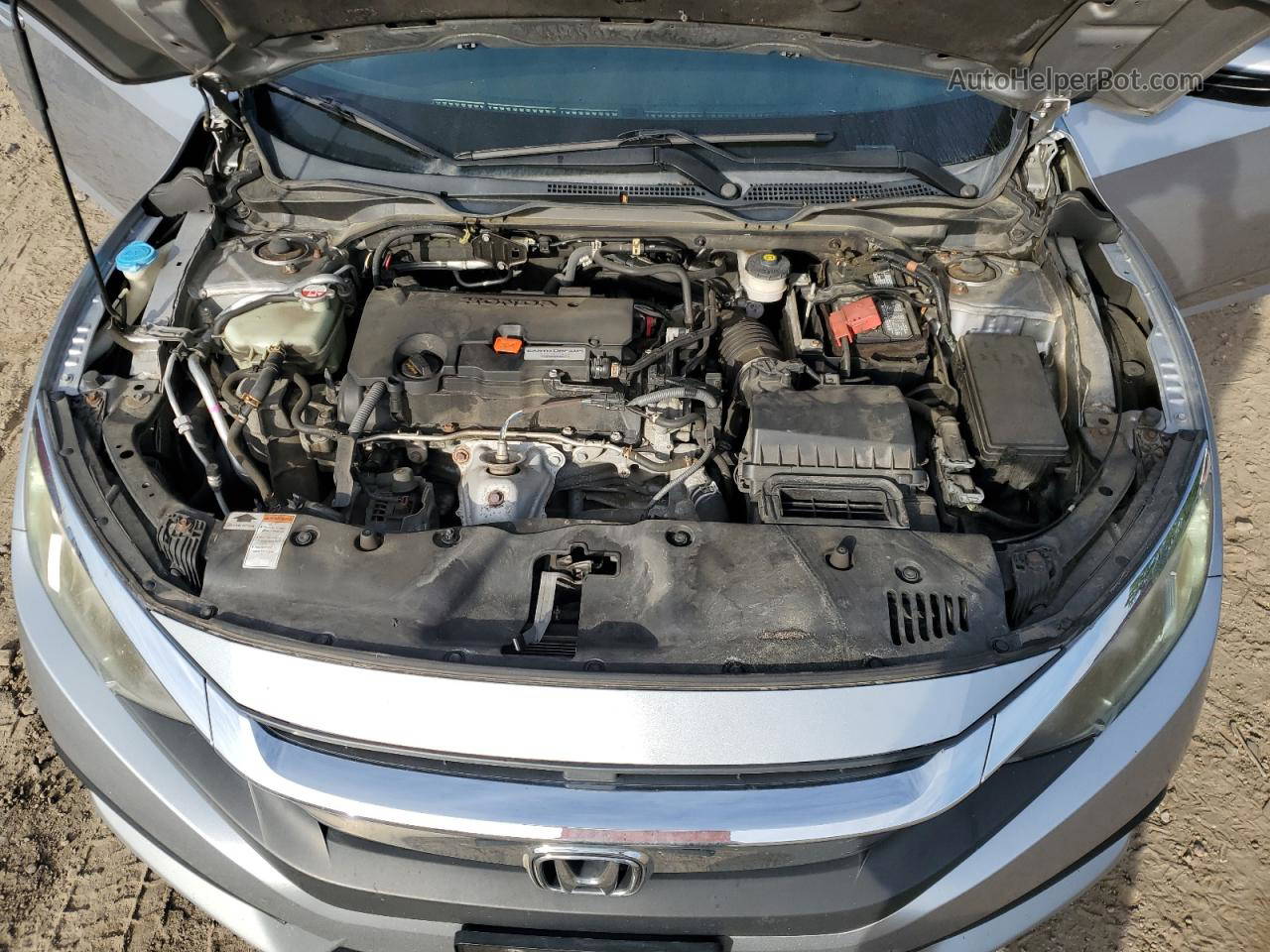 2016 Honda Civic Ex Gray vin: 19XFC2F73GE218436