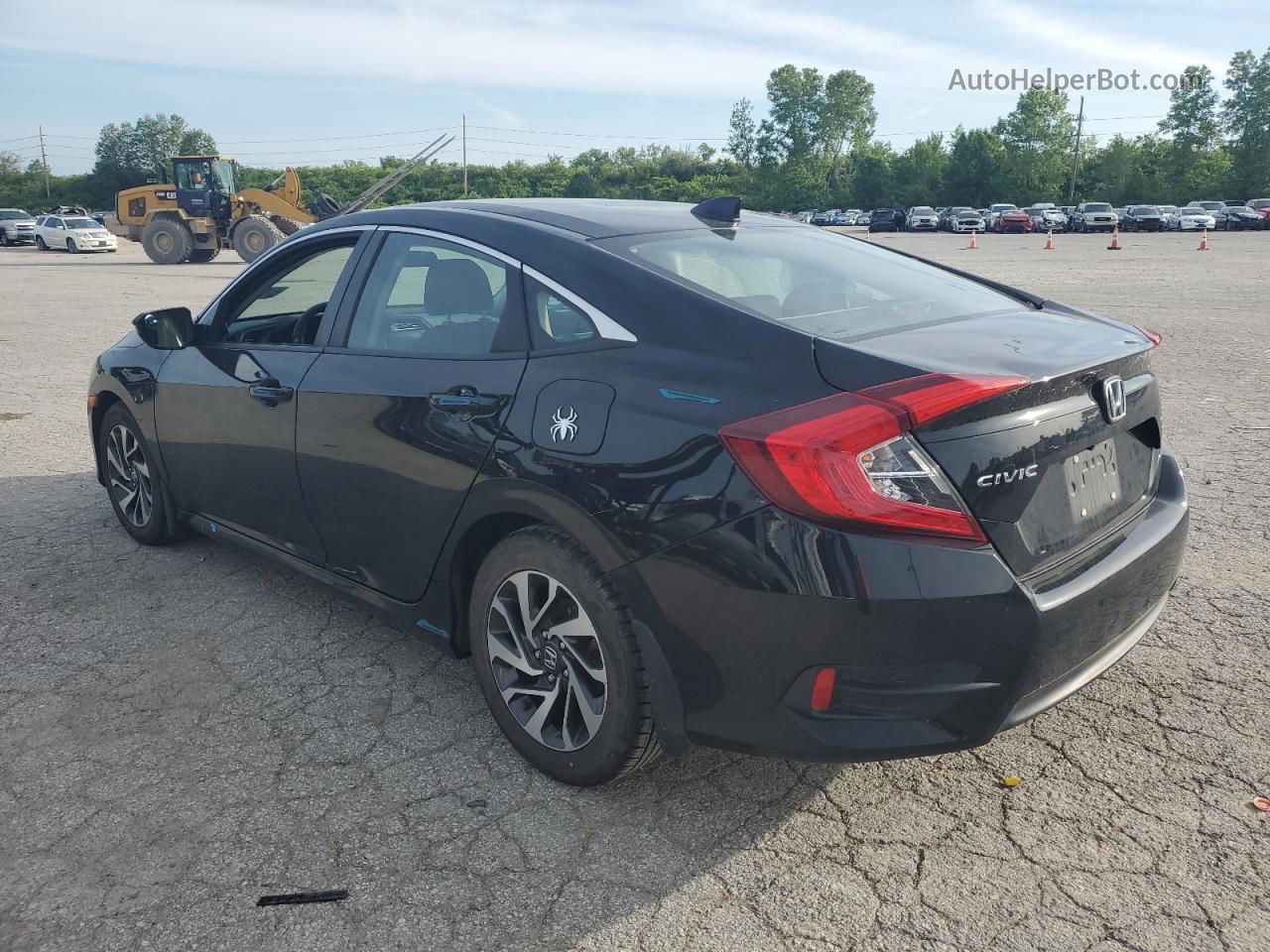 2017 Honda Civic Ex Black vin: 19XFC2F73HE026788