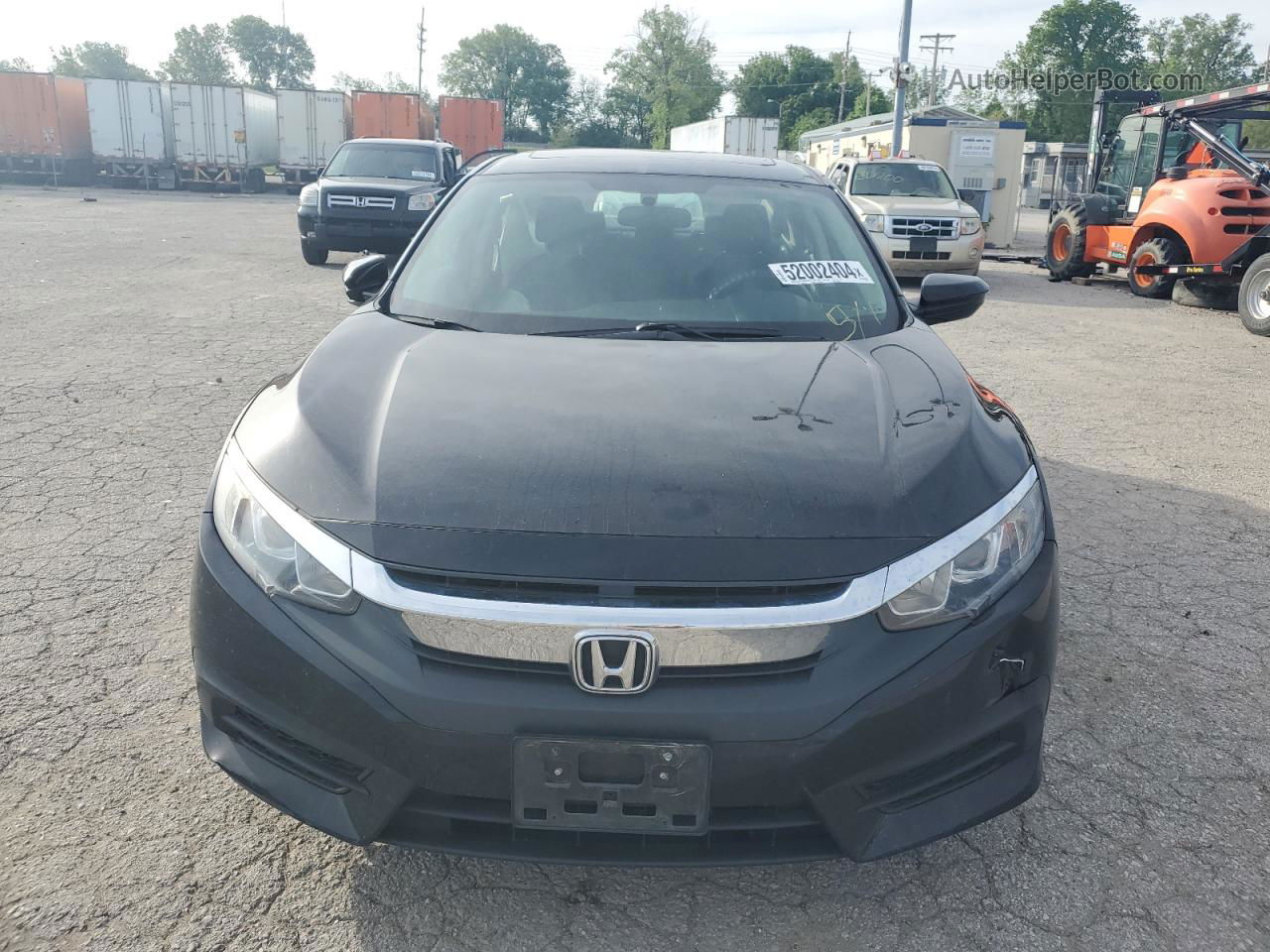 2017 Honda Civic Ex Black vin: 19XFC2F73HE026788