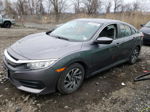 2017 Honda Civic Ex Gray vin: 19XFC2F73HE200844