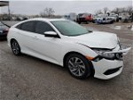 2017 Honda Civic Ex Белый vin: 19XFC2F73HE210340