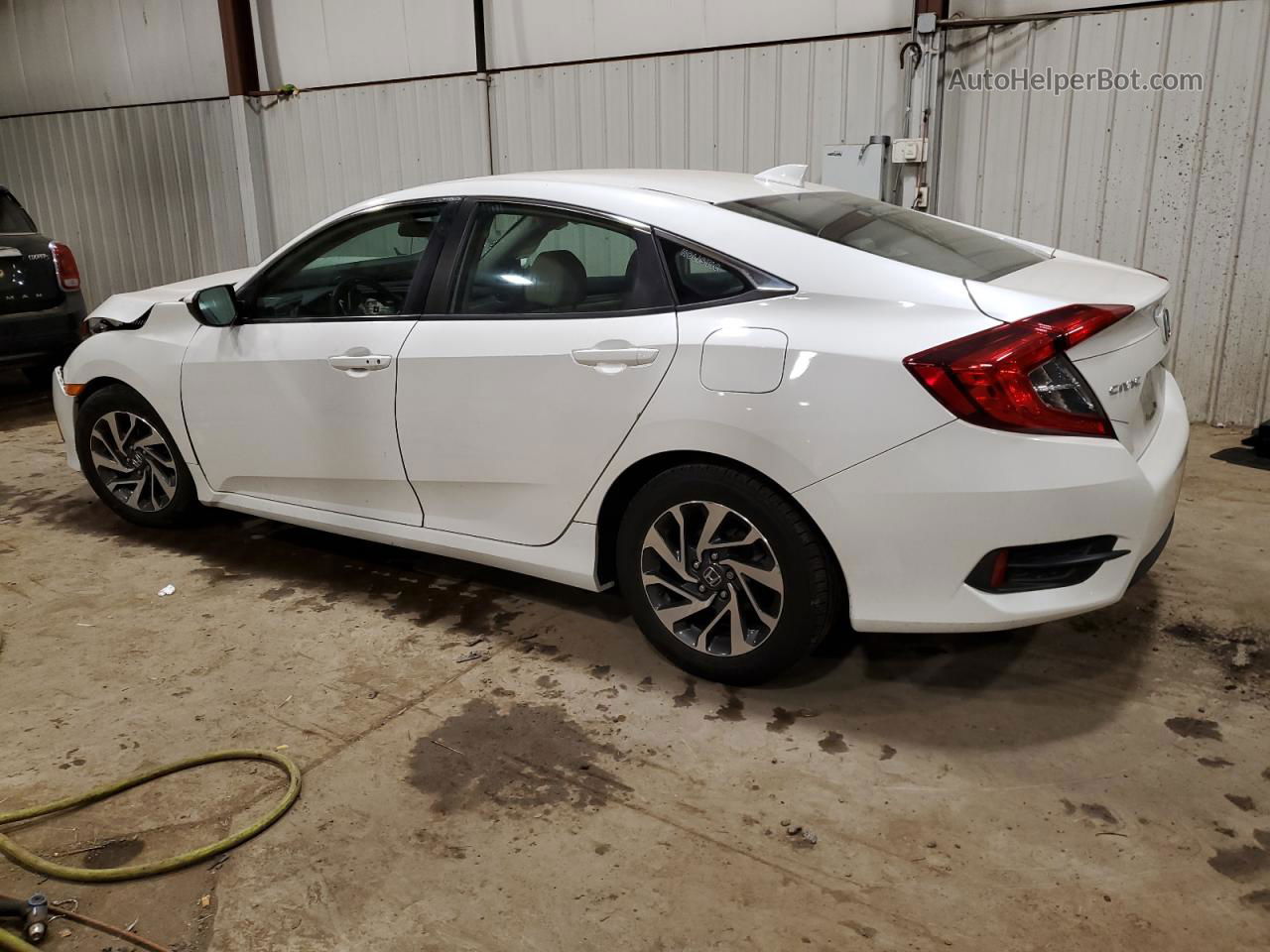 2017 Honda Civic Ex White vin: 19XFC2F73HE225999