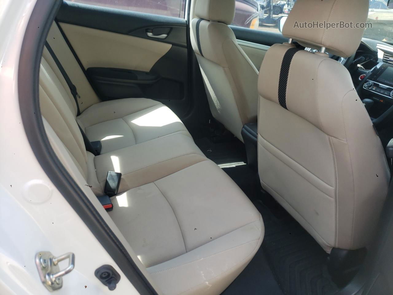 2016 Honda Civic Ex Белый vin: 19XFC2F74GE001820