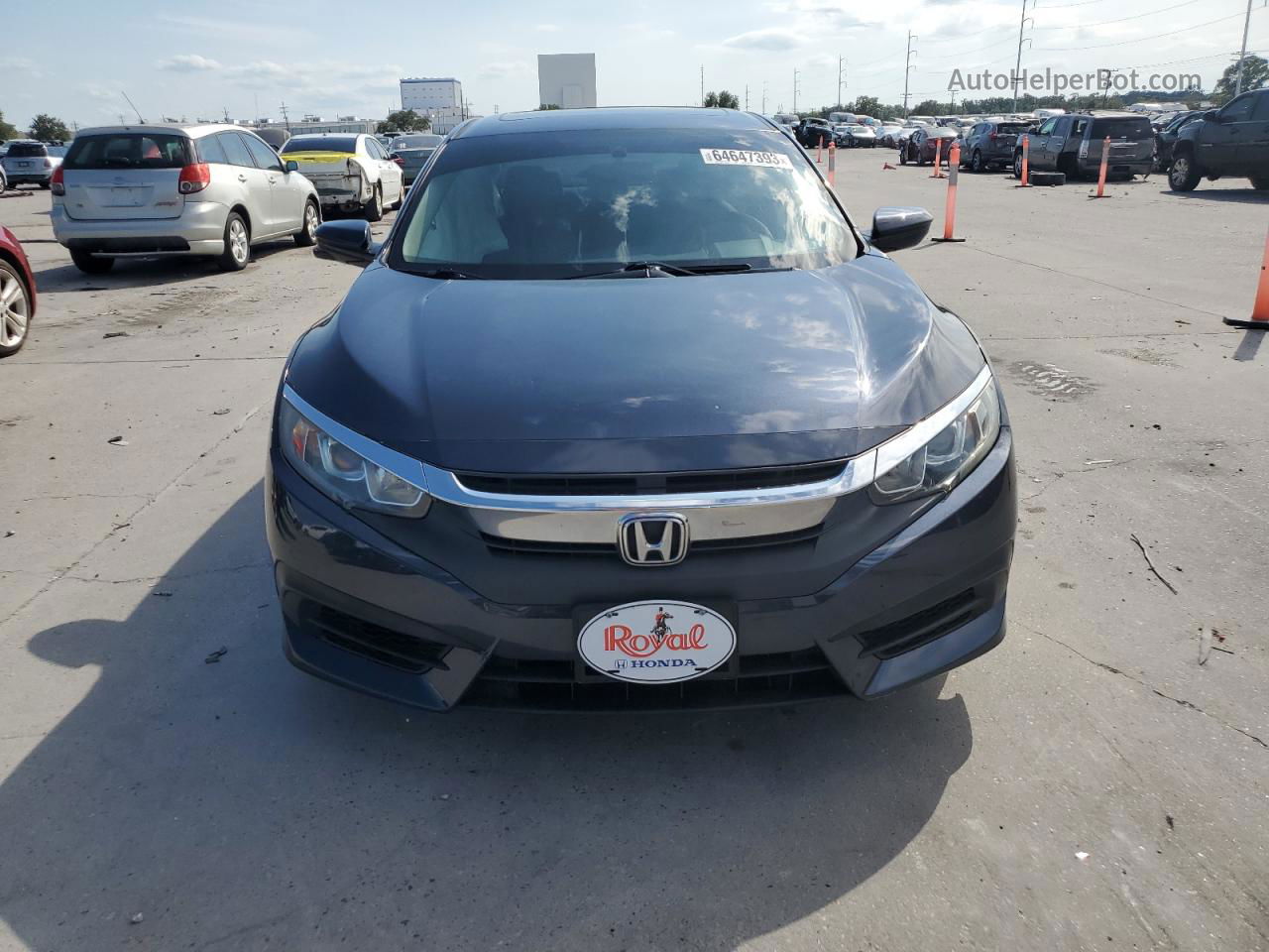 2016 Honda Civic Ex Черный vin: 19XFC2F74GE075299