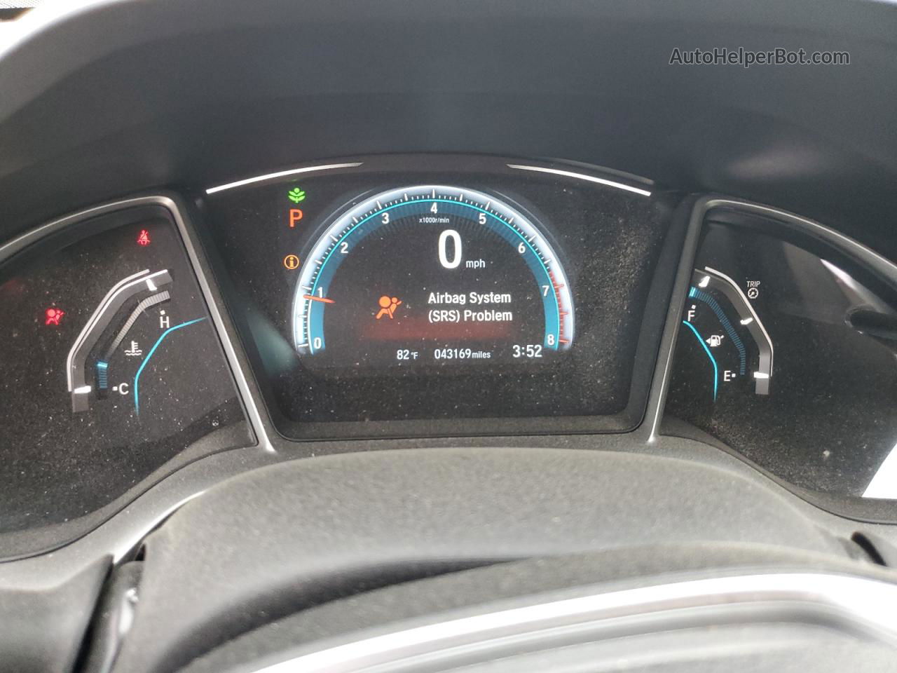 2016 Honda Civic Ex Gray vin: 19XFC2F74GE083824