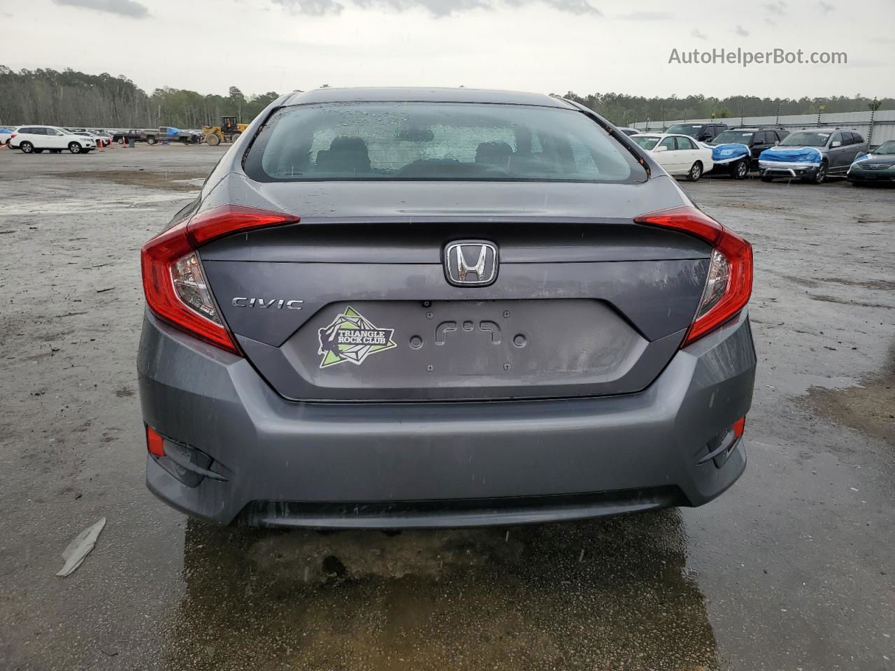 2016 Honda Civic Ex Gray vin: 19XFC2F74GE083824