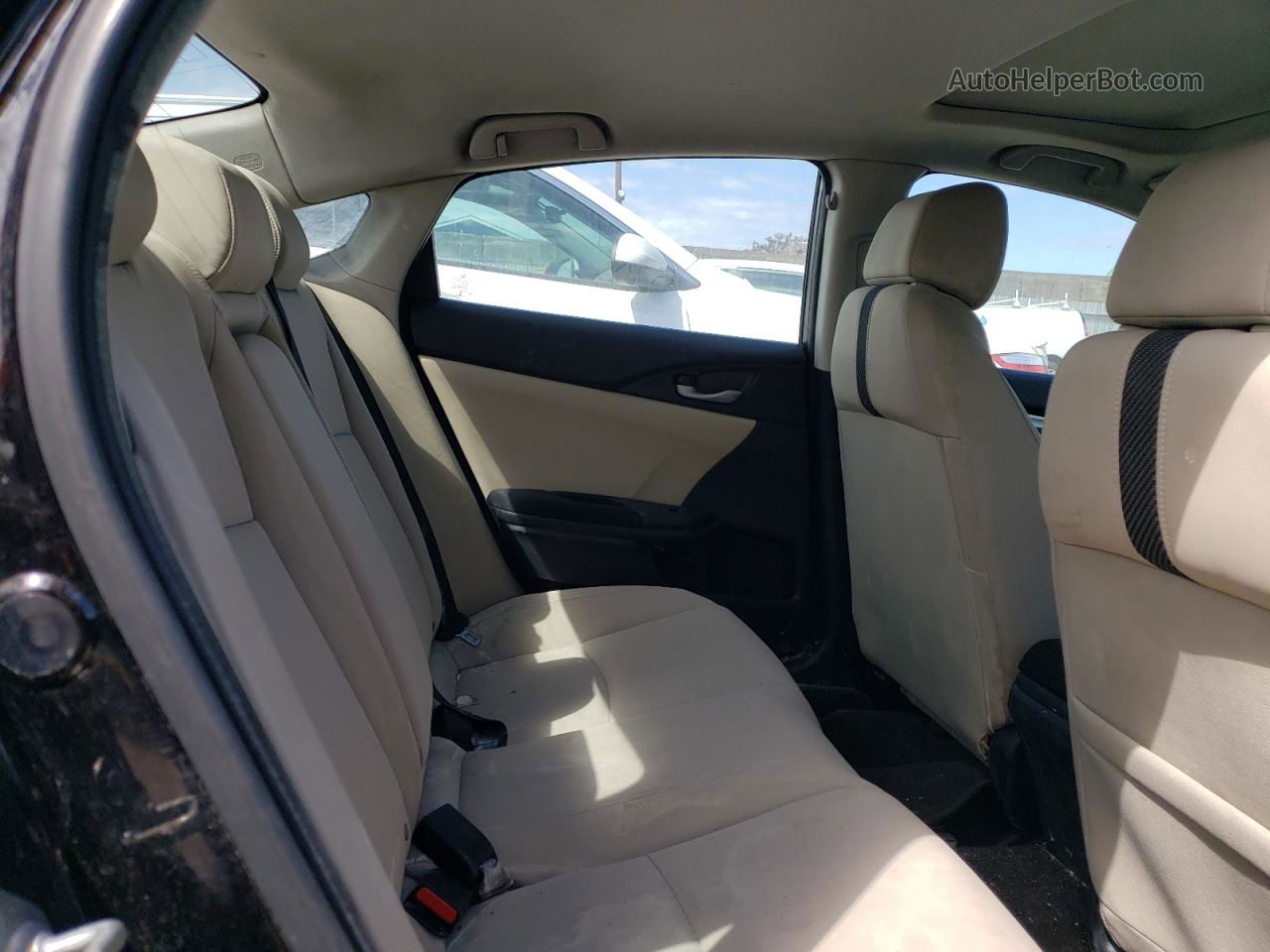 2016 Honda Civic Ex Черный vin: 19XFC2F74GE092023