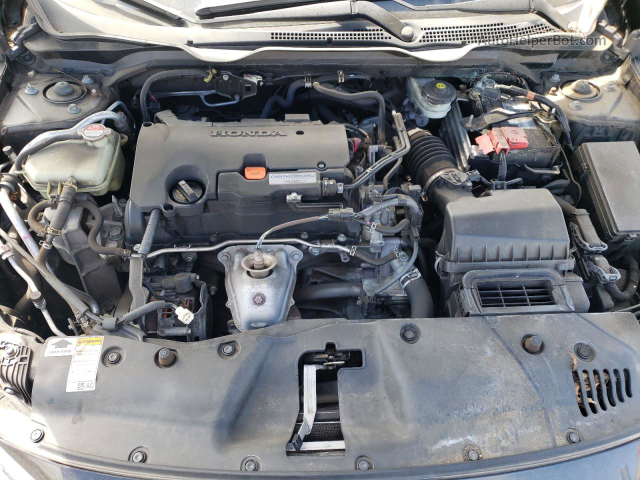 2016 Honda Civic Ex Черный vin: 19XFC2F74GE092023